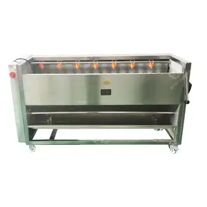 Roller Brush For Vegetable And Fruit Cleaning Equipment Carrot Peeling Machine Industrial Washing Machine