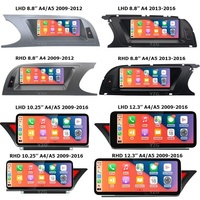 Reproductor de DVD para Auto Voyeego de 10.25 Pulgadas para Audi A4 A5 A6 B8 C6 Q5 Q7 MMI 2G 3G, Reproductor Multimedia 2Din, Carplay, Estéreo, GPS, Unidad Principal de DVD