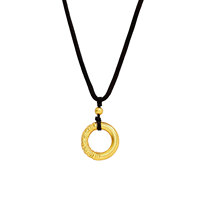 Nouvelle année, double poisson, préservation de la couleur, méthode ancienne, or de sable, bague simple, pendentif de paix, cuivre plaqué or, bricolage