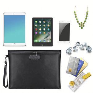 CUSTOM Hot Sale Fireproof and Waterproof Filing Products <b>Document</b> Storage <b>Bag</b> for Money and Files - Product Image 4