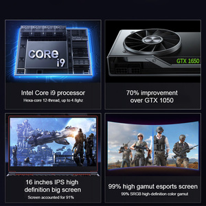 Nueva Computadora <span class=keywords><strong>Gamer</strong></span> de 16.1 Pulgadas <span class=keywords><strong>con</strong></span> Intel Core I7 I9 9880H, <span class=keywords><strong>Tarjeta</strong></span> Gráfica de 4G, 9ª y 12ª Generación, 128GB, 1TB, 4TB, <span class=keywords><strong>Laptop</strong></span> para Juegos - Product Image 4