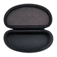 Étui à lunettes noir durable, adapté aux lunettes et aux lunettes de soleil, étui à lunettes résistant aux chocs