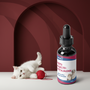 Multivitamines liquides pour chiens OEM, collagène, huile de poisson, formule quotidienne super enrichie pour chats, soutien articulaire, digestif, allergique, immunitaire, cutané, pelliculaire et urinaire - Product Image 1