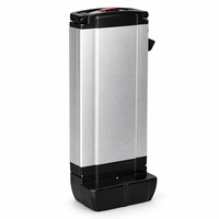 Batterie personnalisée pour vélo électrique 48V 36V 10.4Ah 11.6Ah 13Ah 14.5Ah 16Ah, batteries de vélo électrique 48V, batterie lithium pour porte-bagages arrière, vente en gros OEM B2B