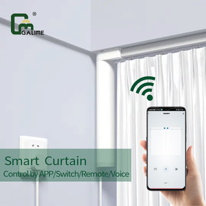 Rideaux intelligents pour <span class=keywords><strong>la</strong></span> maison Rideaux électriques contrô<span class=keywords><strong>l</strong></span>és par Alexa Dispositif automatique de rideau Actionneur intelligent <span class=keywords><strong>à</strong></span> distance pour le conducteur <span class=keywords><strong>aveugle</strong></span> - Product Image 4