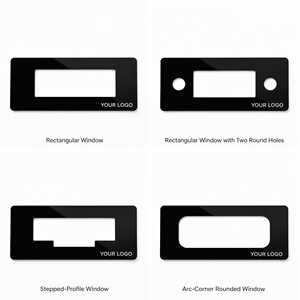 Panneau de verre découpé sur mesure, forme plate, écran de protection, verre trempé anti-traces de doigts pour interrupteur intelligent - Product Image 2