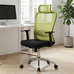 Muestra Gratuita <span class=keywords><strong>de</strong></span> Silla <span class=keywords><strong>de</strong></span> <span class=keywords><strong>Oficina</strong></span> Ergonómica Giratoria con Ruedas, Respaldo <span class=keywords><strong>de</strong></span> Malla, Diseño Moderno, Económica y <span class=keywords><strong>de</strong></span> Alta Gama - Product Image 1