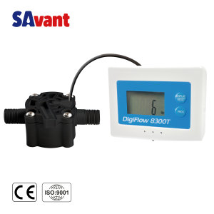 8300T-32น้ำไหลแบบดิจิทัล1/4 "BSP เครื่องวัดการไหลของน้ำแบบโปรแกรมได้ระบบบำบัดน้ำเสีย - Product Image 1