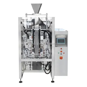Aprovação automática quad bag fábrica CE modelo VT520 biscoitos máquina embalagem vertical