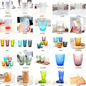 LANGXU Verre <span class=keywords><strong>à</strong></span> <span class=keywords><strong>Vin</strong></span> Rose Gaufré Vintage, Gobelet de Mariage Coloré, Verre <span class=keywords><strong>à</strong></span> <span class=keywords><strong>Vin</strong></span> Rouge en Cristal Diamant - Product Image 5