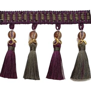 Frange Decorative in Poliestere di Alta Qualità, Produzione Diretta Tianyun, per Tende e Tessili per la Casa - Product Image 1