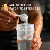 Créatine monohydrate en poudre, marque privée OEM, 500 g, 100 % pure, pour la force musculaire et les performances athlétiques, complément alimentaire