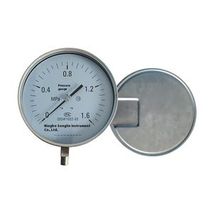 Vente en gros Thermomètre pneumatique hydraulique industriel en acier inoxydable résistant aux chocs scellé de précision - Product Image 3