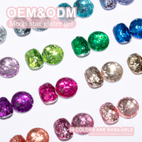 Très bon vernis à ongles en gel, vente en gros de 16 couleurs vernis à gel disco pailleté réfléchissant