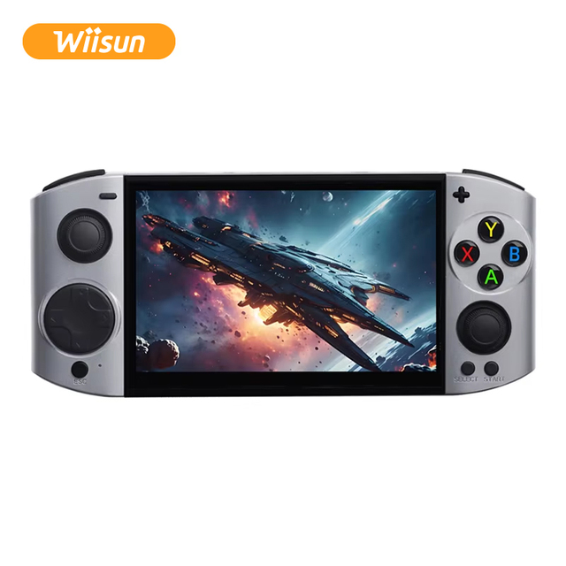 09 Ultra Wiisun 5.1 Inch  Portable Handheld Game Console OLED Display Linux System 3D Joystick Retro Video Game Player for PSP