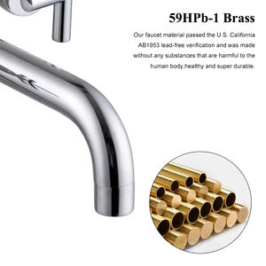 Lavabo mural encastré au design moderne, pré-installé, eau chaude et froide intégrée - Product Image 3