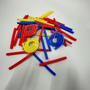 Tùy chỉnh kích thước & bao bì 10PCS 8 & 6mm xi lanh bọt Giàn Khoan bọt Gậy tóc Giàn Khoan nổi cá chép câu cá Fly buộc EVA dù bài - Product Image 1