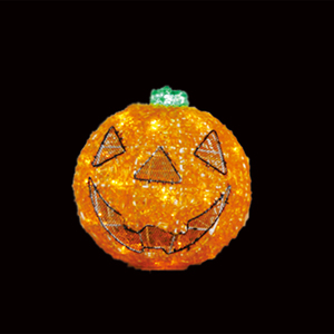 Su misura lanterne di zucca LED decorazione 3D acrilico di illuminazione Festival decorazione all'aperto del <span class=keywords><strong>centro</strong></span> commerciale dell'hotel - Product Image 2