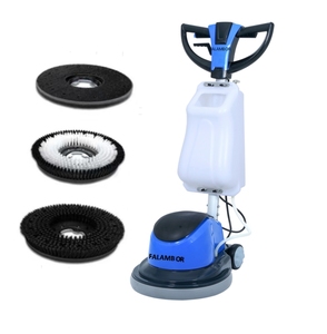 Nettoyeur de sols de 17 pouces, machine à nettoyer les sols, balais et brosses pour le nettoyage des sols, machine de nettoyage de la pierre - Product Image 5
