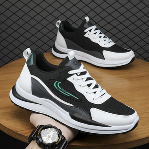 Sketchers, zapatillas de tenis blancas para <span class=keywords><strong>hombre</strong></span>, forro de malla de Material superior sintético antideslizante para Primavera, Otoño e Invierno - Product Image 4