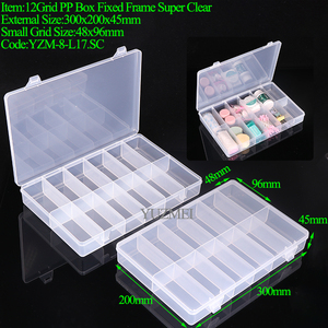 Yuzmei nhựa có thể tháo rời ngăn trường hợp giải quyết trường hợp công cụ nhỏ lưu trữ vít lưu trữ ngăn lưu trữ hộp lưu trữ - Product Image 6
