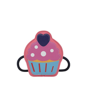 Bolsa Transversal Feminina Criativa de Moda com Estampa de Sorvete e Morango, Laço Fofo, Estilosa, Pequena, de Ombro Lateral em PU - Product Image 5