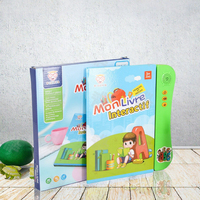 Tablet Mainan Pembelajaran Bilingual Prancis-Inggris untuk Anak Prasekolah