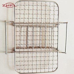 ตะแกรงย่างตาข่าย16*21ซม. ด้ามไฟพับได้ทำจากไทเทเนียมใช้กลางแจ้งไม่ติด - Product Image 5