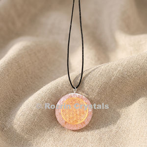 Proveedores de Colgantes de Orgón de Cuarzo Rosa - Product Image 2