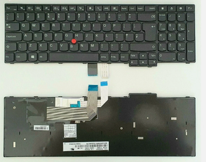 Clavier d'origine authentique pour ordinateur portable Lenovo Thinkpad E550 E550C <span class=keywords><strong>E555</strong></span> GR Allemagne Fabrication chinoise - Product Image 2