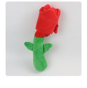 Vendita calda giocattolo di peluche per animali domestici di alta qualità giocattoli striduli per cani durevoli di moda romantica a forma di rosa per animali domestici - Product Image 6