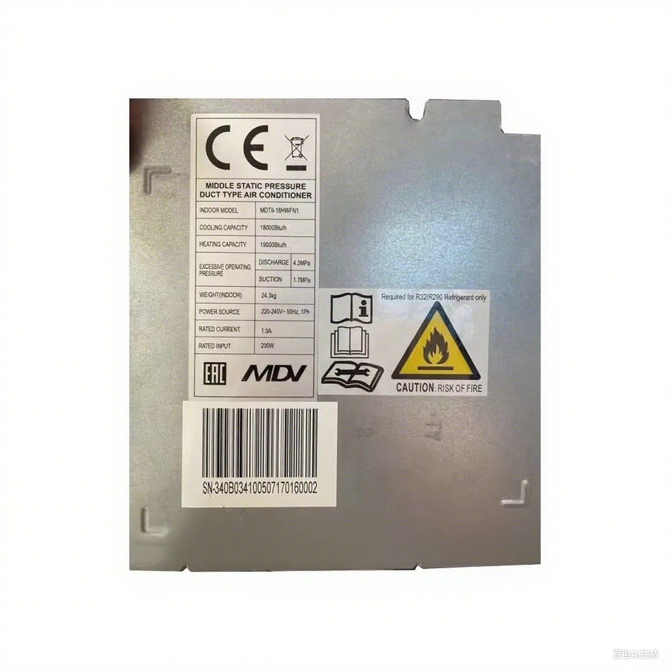 High Quality Midea Air Conditioning Motherboard 17122000044561