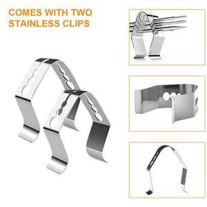 Dual-needle Meat Temperature Probe for <strong>Weber</strong>,Compatible with <strong>Weber</strong> Gas and Smokefire <strong>Pellet</strong> Stoves,with 2 Probe Grill Clips - Product Image 3