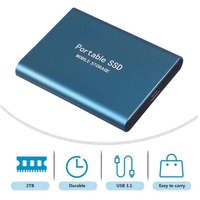 محرك أقراص صلبة محمول SSD USB متنقل عالي السرعة من النوع C سعة 500 جيجابايت 1 تيرابايت 2 تيرابايت 4 تيرابايت 6 تيرابايت 8 تيرابايت 10 تيرابايت 12 تيرابايت 14 تيرابايت 16 تيرابايت
