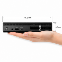 En Stock, Venta al Por Mayor, Dell Pro QCM1250 Original, Core I5-14500T, 8GB/16GB RAM, 512GB/1TB SSD, WiFi, Soporte VESA, Mini PC para Oficina y Negocios