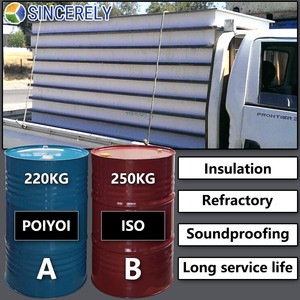 As103 Bánh Sandwich Bảng Điều Chỉnh Đá Tường Cách Nhiệt Hóa Chất Nguyên Liệu Hai Thành Phần Chất Lỏng Polyurethane Bọt PU - Product Image 1