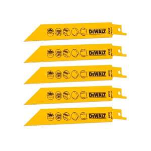 Hoja de sierra recíproca DEWALT-Corte de metal de hasta 3mm de espesor. -EAN 5035048034613 CUCHILLAS Y DISCOS DE CORTE - Product Image 1