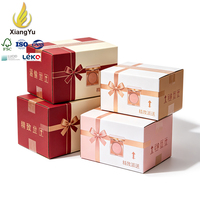 Boîte d'expédition de parfum en carton ondulé personnalisée Xiangyu avec impression couleur du logo, boîte d'emballage pour le transport de flacons cosmétiques fragiles