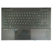 Keyboard Laptop Backlit Original M00667-001 untuk HP OMEN 15-EK 15-EN 15-EN0013dx Upper Case
