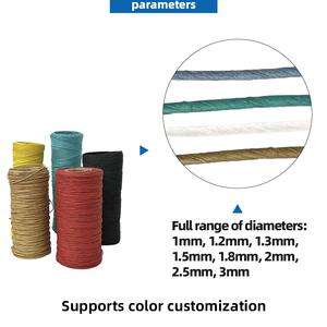 Twisted <b>Paper</b> Rope High Strength Yellow Biodegradable Eco-Friendly Packaging for Industrial Use - Product Image 4