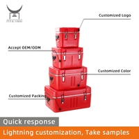50L großes Rechteck Edelstahl Food Warmer Set Party Picknick Eis kühler Box Aufbewahrung sbox Doppel isolierter Eimer