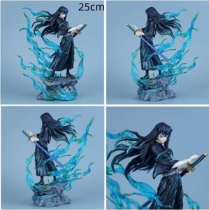 Figurine en PVC de dessin animé <span class=keywords><strong>Kimetsu</strong></span> <span class=keywords><strong>No</strong></span> <span class=keywords><strong>Yaiba</strong></span> <span class=keywords><strong>Tokitou</strong></span> Muichirou de 25 cm - Product Image 6