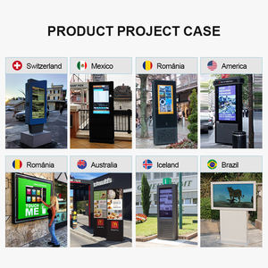 Kiosque LCD à écran tactile extérieur <span class=keywords><strong>de</strong></span> 75 pouces 10 points PCAP et totem LCD à luminosité <span class=keywords><strong>de</strong></span> 3000nits - Product Image 4