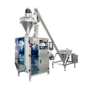 Les machines d'emballage verticales à film enroulable sont utilisées pour l'emballage de lait en poudre, de poudre de noix de coco et de protéines en poudre. - Product Image 1