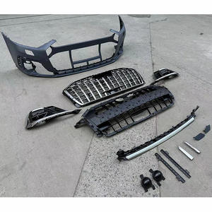 Accessoires de carrosserie <span class=keywords><strong>Sline</strong></span> Pare-chocs avant avec grille pour Audi <span class=keywords><strong>A8</strong></span> S8 D5 Upgrade D5PA Horch Bumper 2018-2020 - Product Image 1