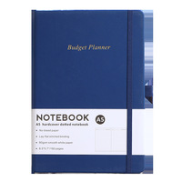 Carnet de notes A5 en cuir PU mignon, couverture rigide, personnalisé avec logo, pour l'école, vente en gros
