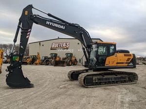 Excavatrice sur chenilles Hyundai HX210 haute performance de 20 tonnes avec moteur Cummins, pompe et engrenages Kawasaki, capacité de la benne de 1,0 m³ - Product Image 2