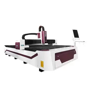 Mc mesin pemotong Laser serat industri kualitas terbaik 8000W 1000W 2000W mesin pemotong serat Laser industri Meta Laser