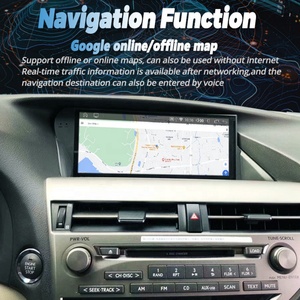 Autoradio pour LEXUS RX350 RX450h RX300 RX270 RX350L Écran Android 13 de 10,25 pouces 2009-2014 Stéréo Navi GPS Lecteur multimédia vidéo - Product Image 4