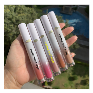 Brillant à lèvres en velours mat à haute teneur en pigment rouge rubis rouge à lèvres liquide rouge à lèvres antiadhésif étanche brillant à lèvres teinte vente en gros - Product Image 2